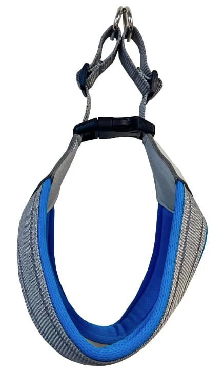 Doggy Tales Step In V Harness, Blue - Nail Gallerys