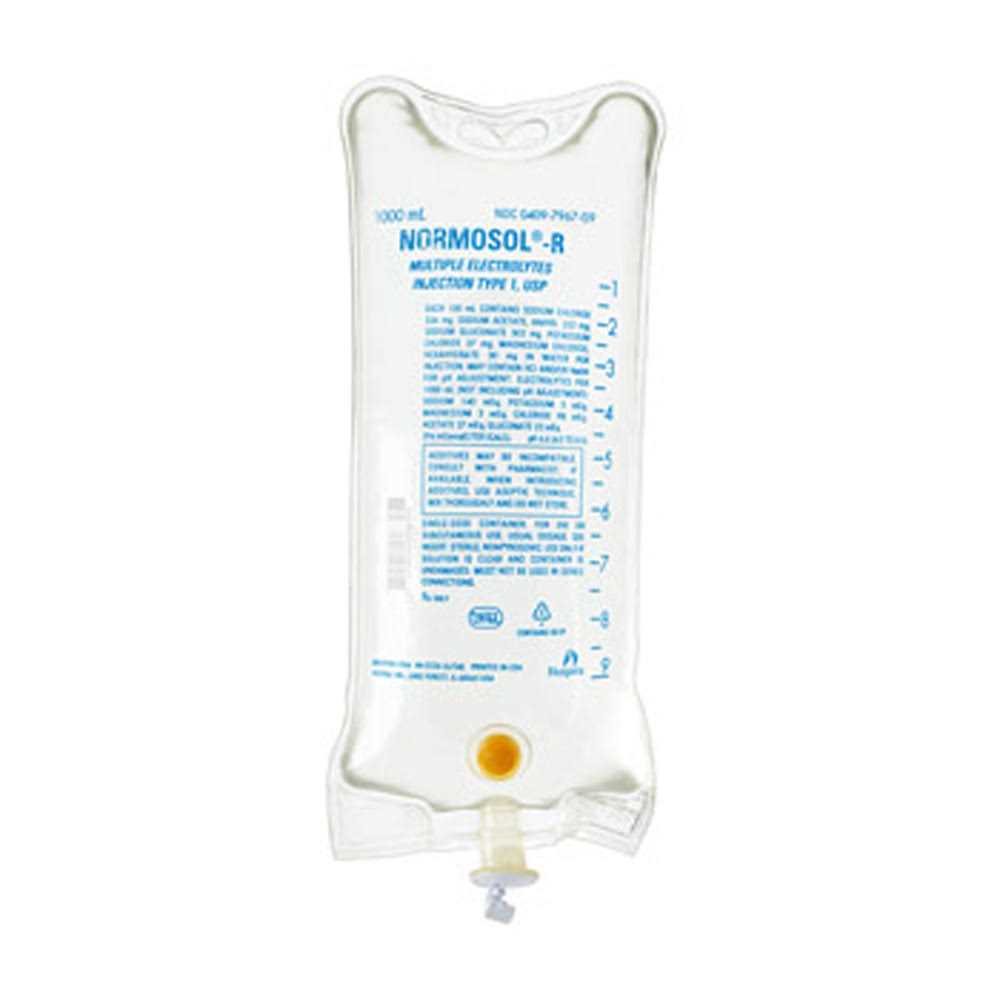Normosol-R Electrolyte Bag - Nail Gallerys
