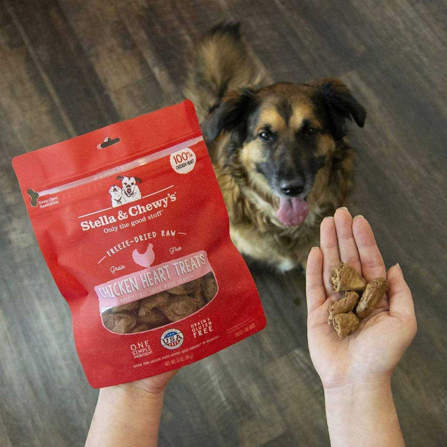 Stella & Chewy’s Chicken Hearts Freeze-Dried Dog Treats - Nail Gallerys