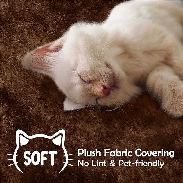 Yaheetech 57-in Plush Cat Tree & Condo - Nail Gallerys