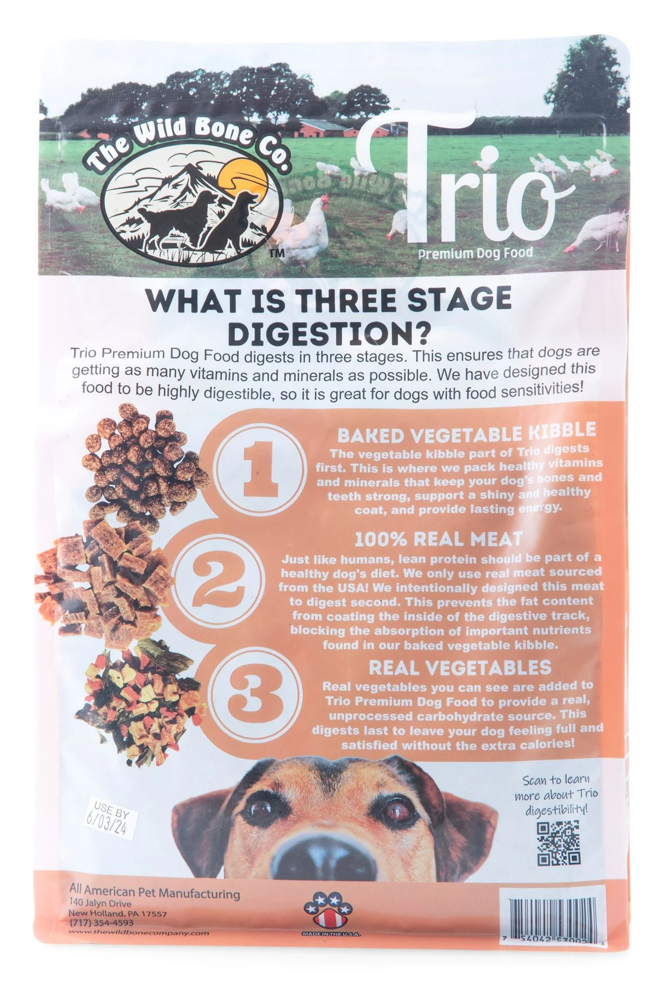 Trio Premium Dog Food, 3 lb - Nail Gallerys