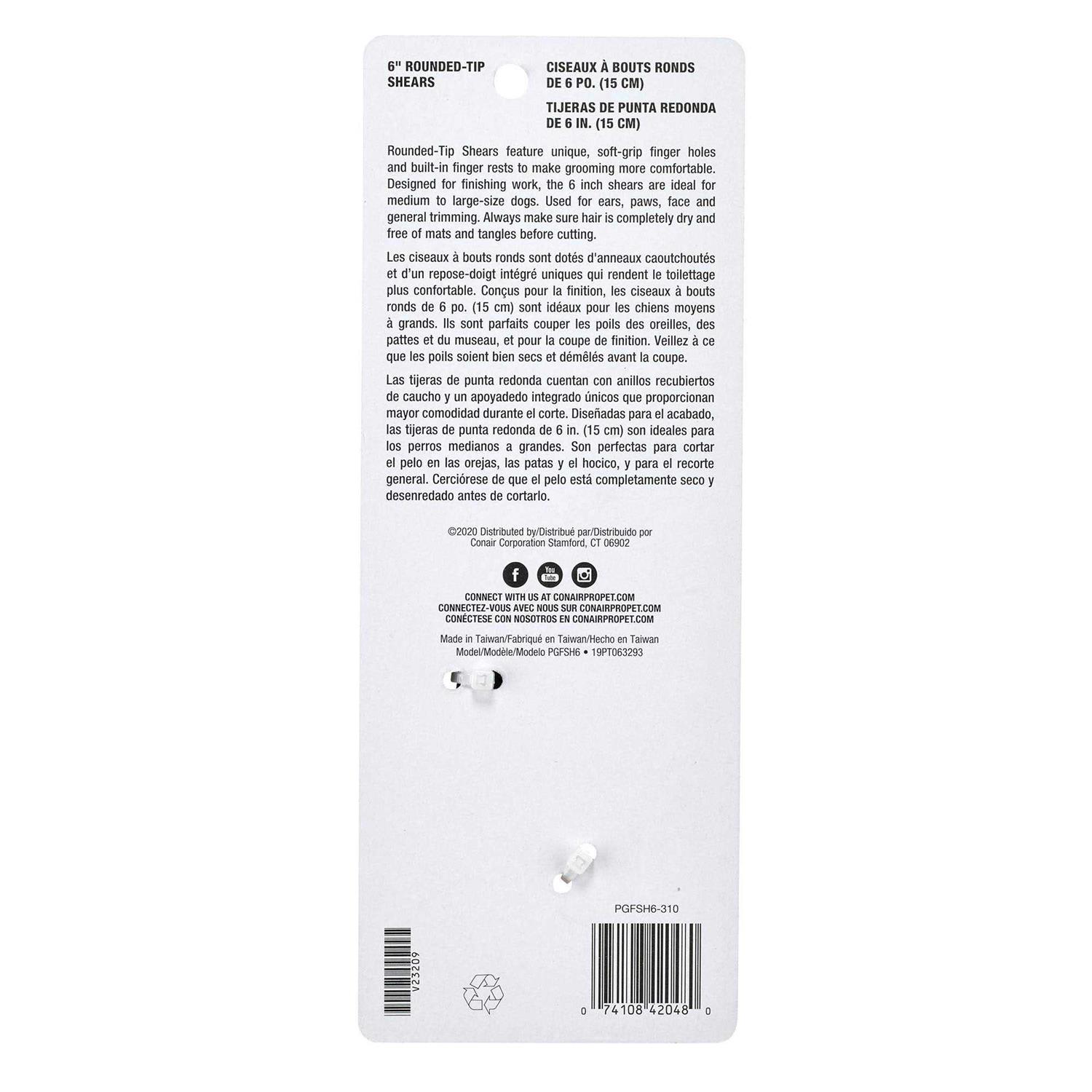 ConairPRO Dog Rounded-Tip Shears - Nail Gallerys