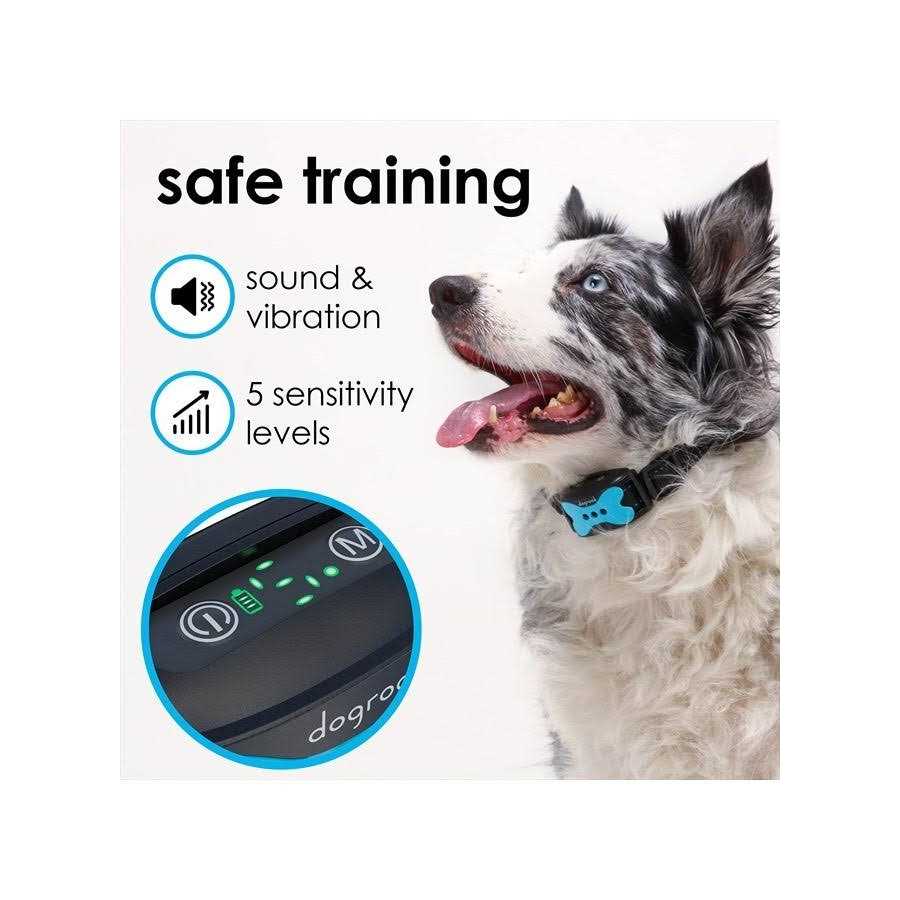 DogRook Rechargeable Dog Bark Collar Humane No Shock Barking Collar - Nail Gallerys