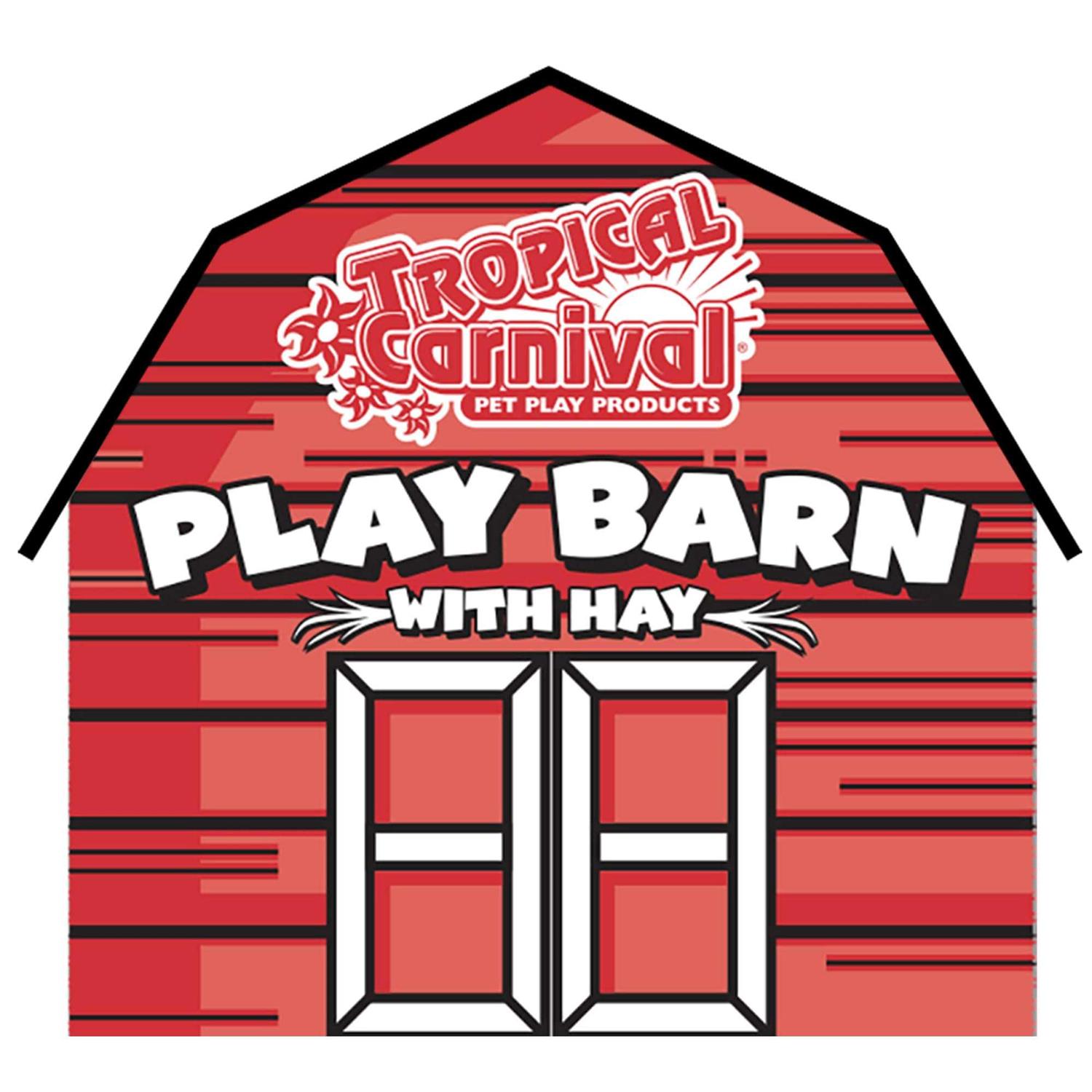 Brown’s Tropical Carnival Play Barn with Timothy Hay - Nail Gallerys