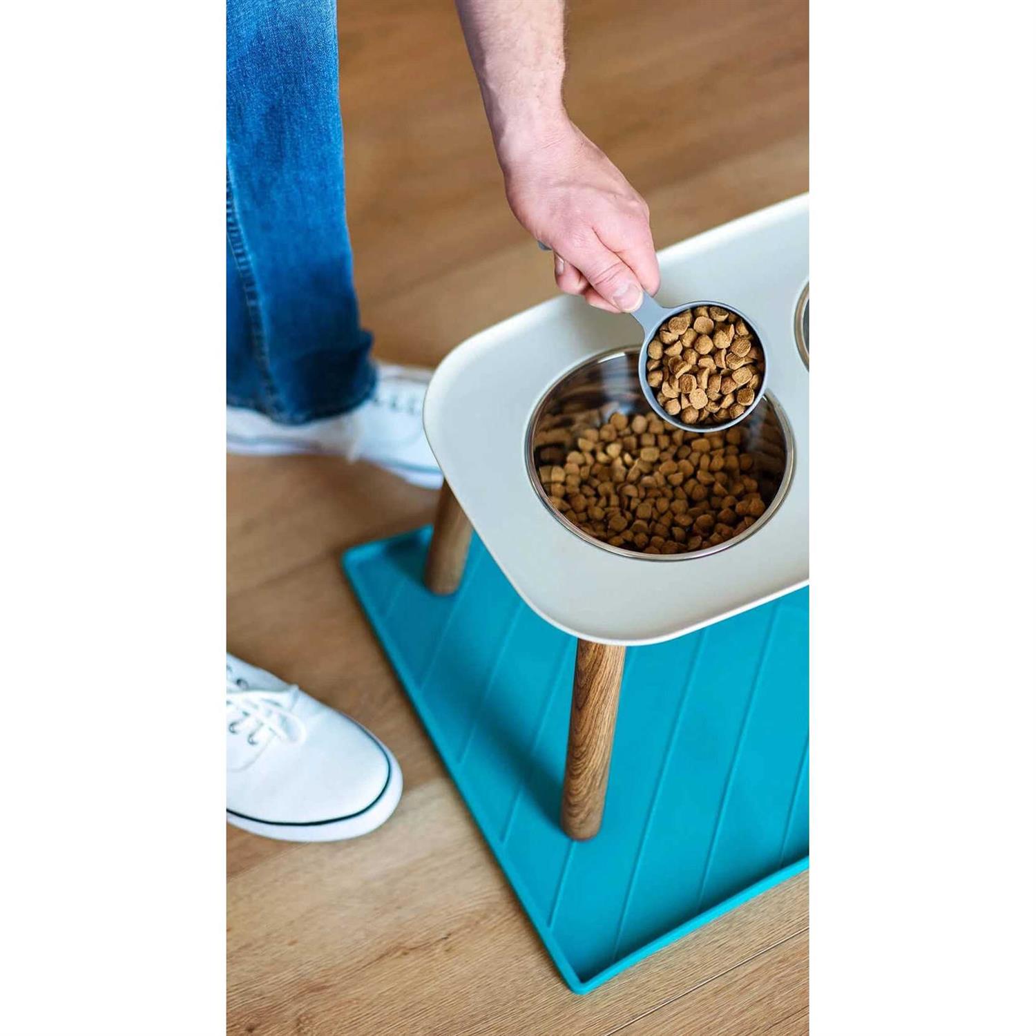 Messy Mutts Dog Double Feeder Elevated - Nail Gallerys