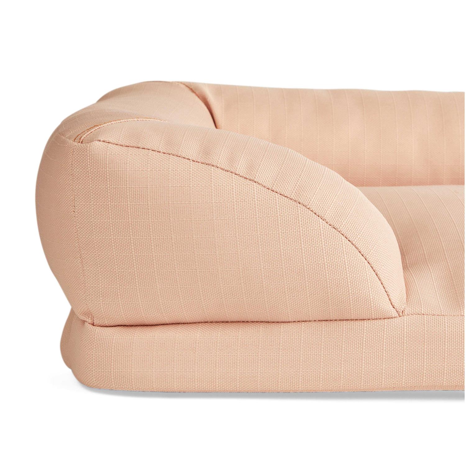 Reddy Durable Recycled Fabric Pink Dog Bed - Nail Gallerys