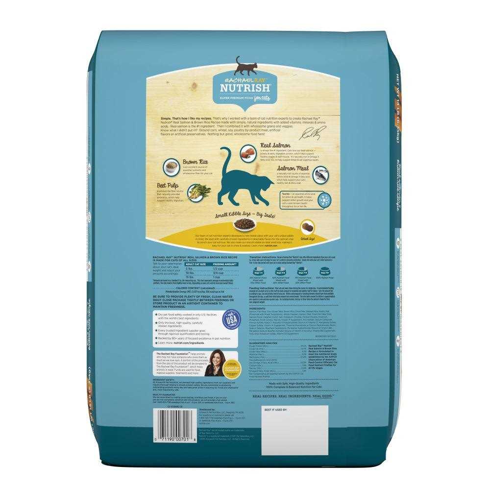 Rachael Ray Nutrish Salmon Brown Rice Recipe Dry Cat Food - Nail Gallerys