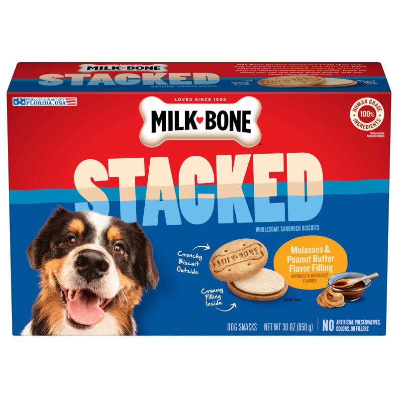Milk-Bone Stacked Molasses & Peanut Butter Dog Treats - Nail Gallerys