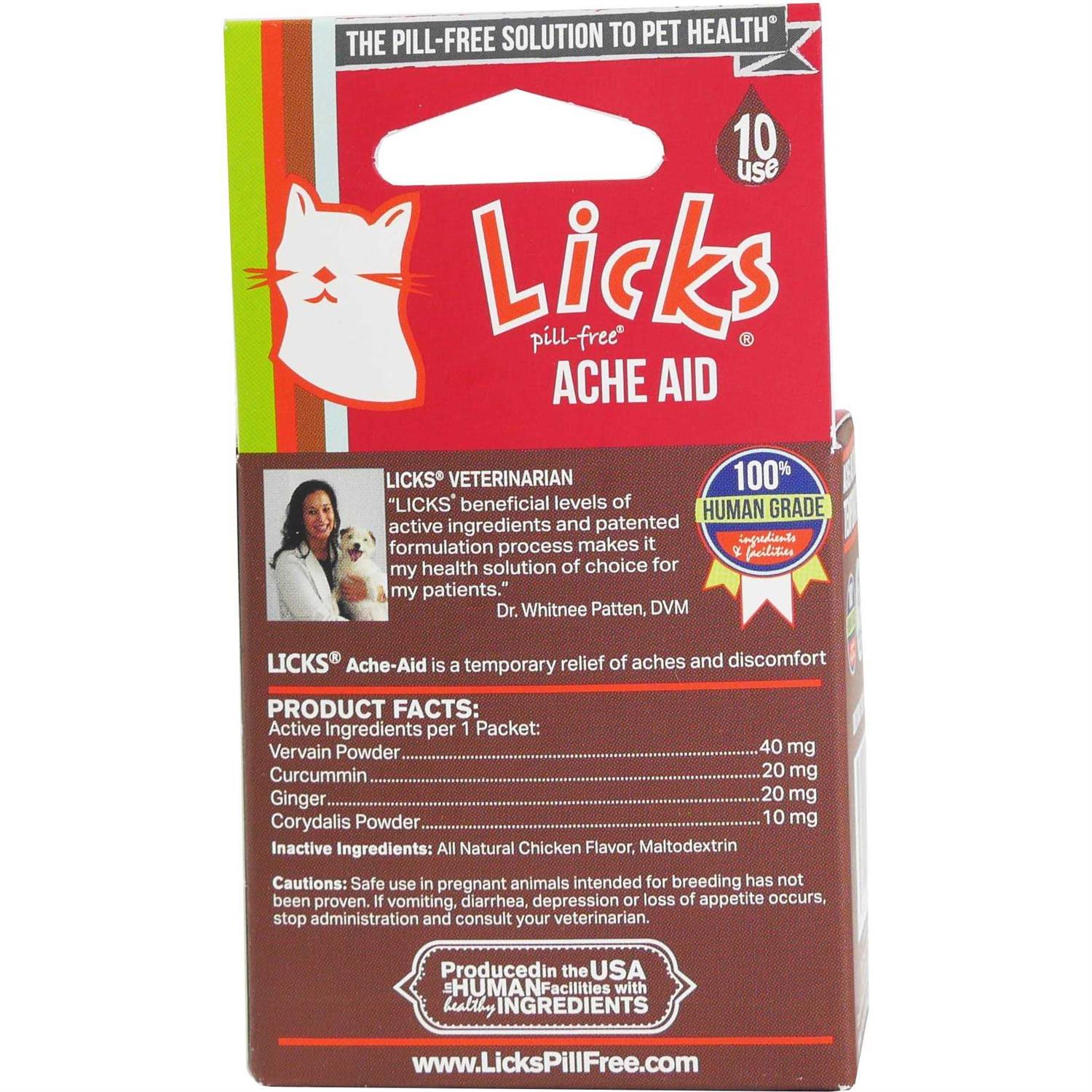Licks Pill-Free Cat Ache Aid Turmeric and Ginger Cat Supplements - Nail Gallerys