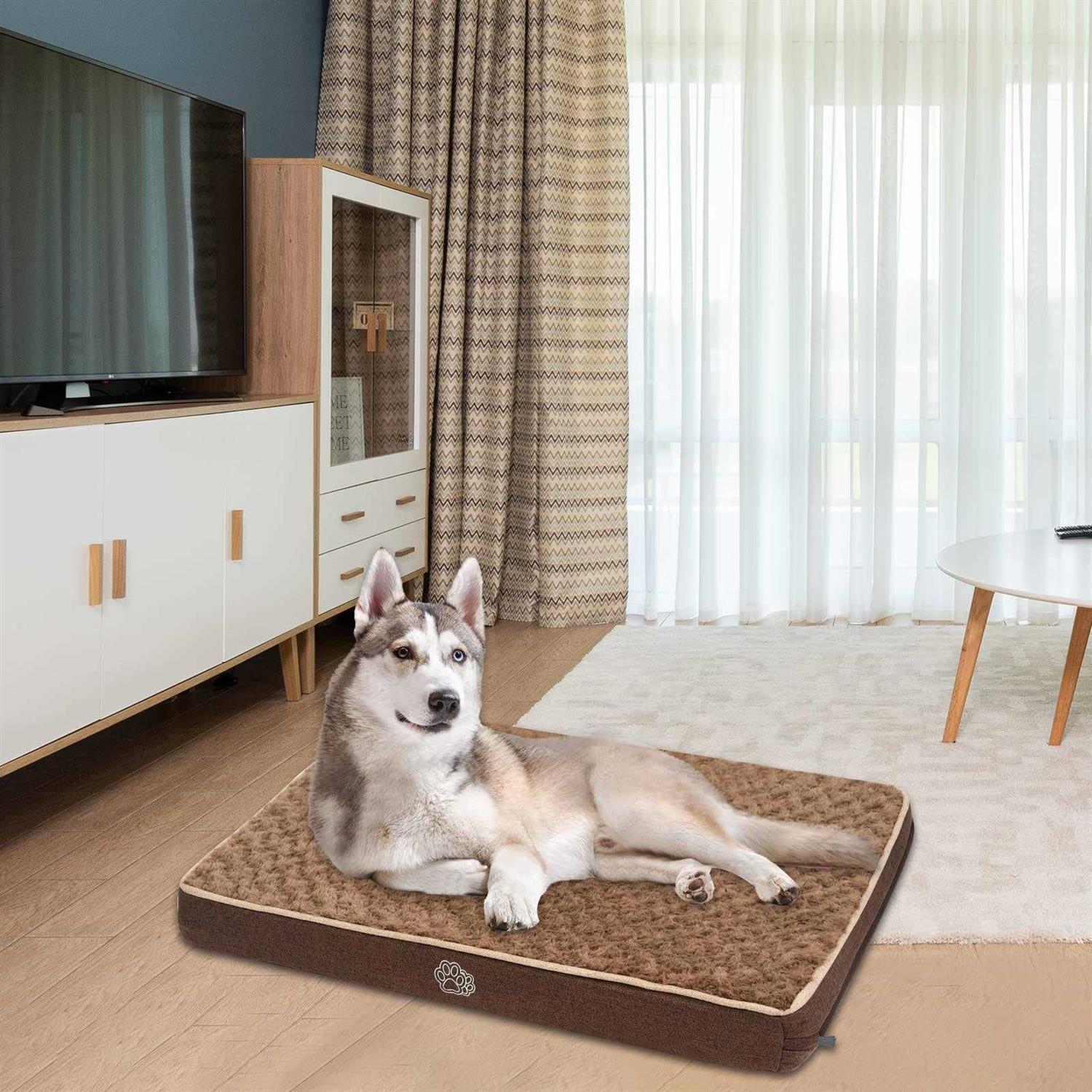 EMPSIGN Dog Bed Crate Pad Washable Removable Cover - Nail Gallerys