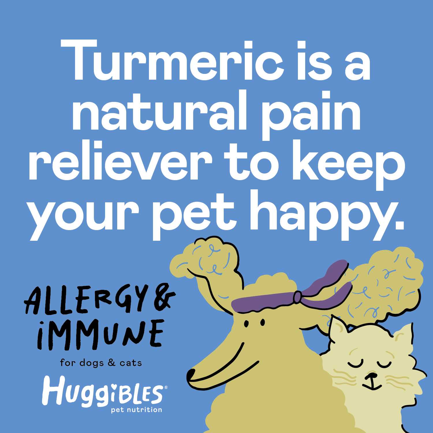 Huggibles Allergy & Immune 2-oz Liquid Supplement for Dogs & Cats - Nail Gallerys