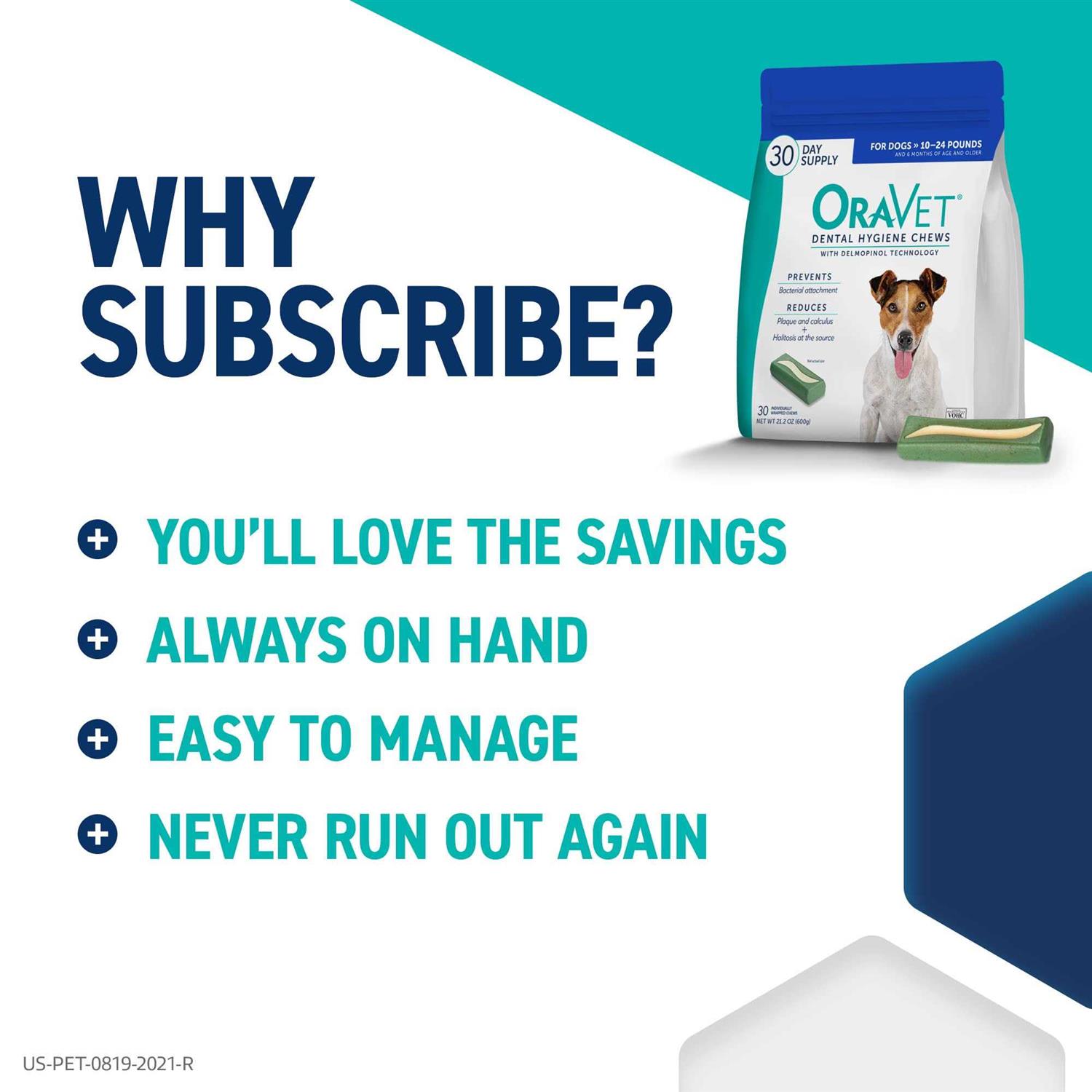 Oravet Dental Hygiene Chews Dogs - Nail Gallerys