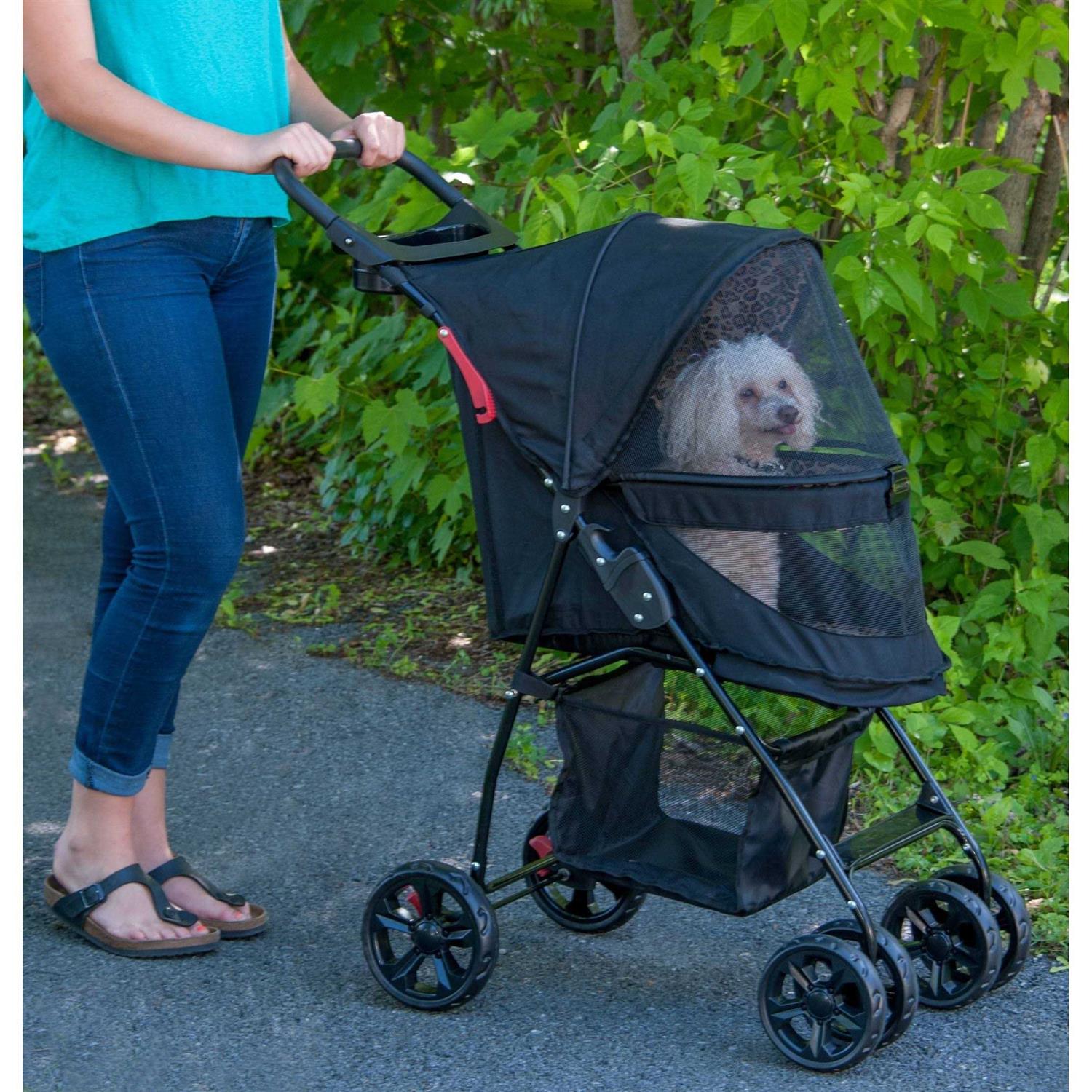Pet Gear Happy Trails Lite No-Zip Pet Stroller - Nail Gallerys