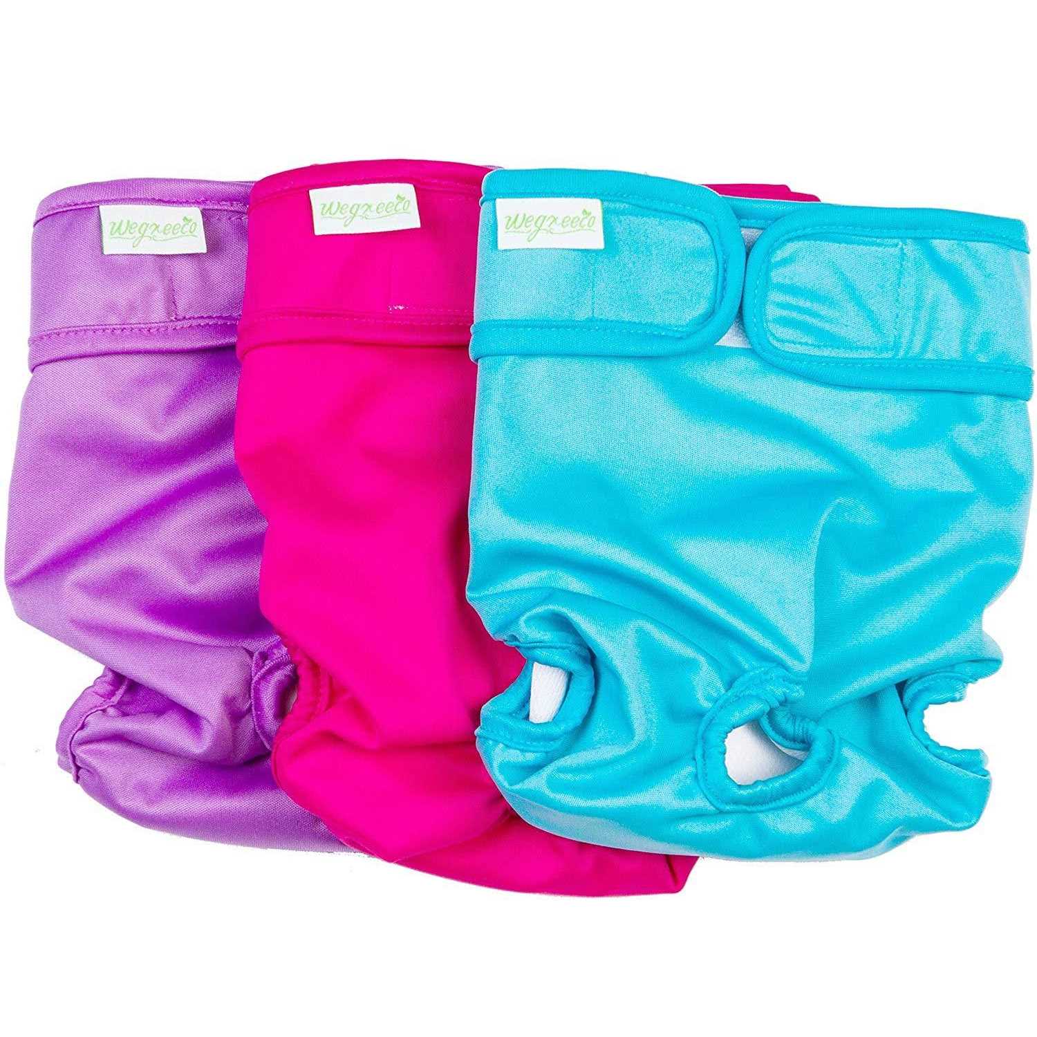 Wegreeco Luxury Washable Reusable Dog Diapers Durable Female Dog Diapers - Nail Gallerys