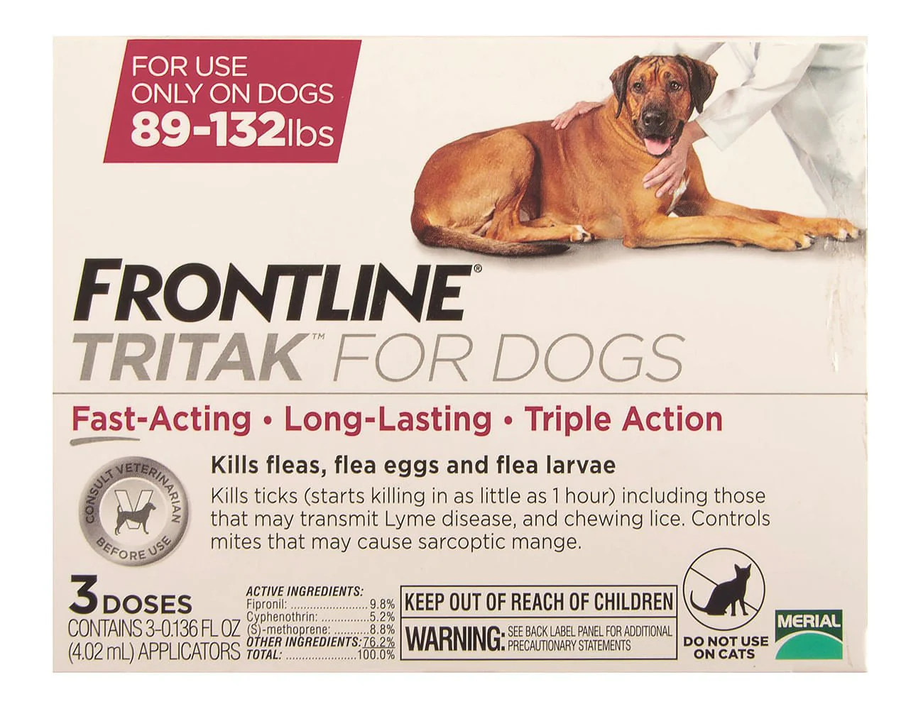 Frontline Tritak Dog/Puppy, 3 Month - Nail Gallerys