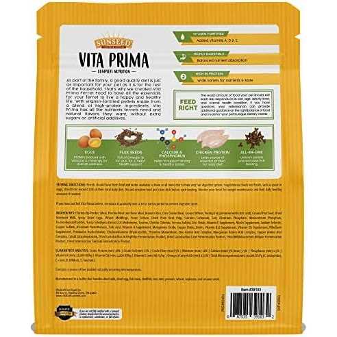 Sunseed Vita Prima Ferret Food - Nail Gallerys