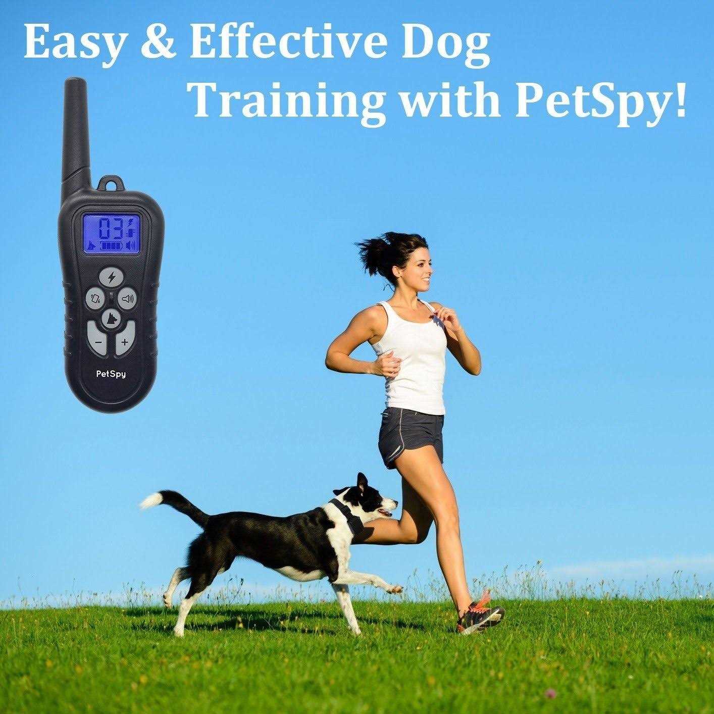 Petspy M919 Premium 1/2 Mile Range Remote Dog Training Collar - Nail Gallerys