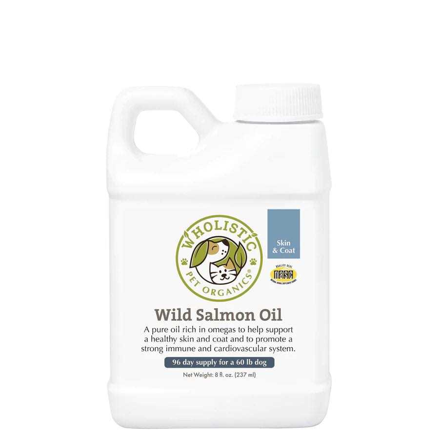 Wholistic Pet Organics Wild Deep Sea Salmon Oil - Nail Gallerys