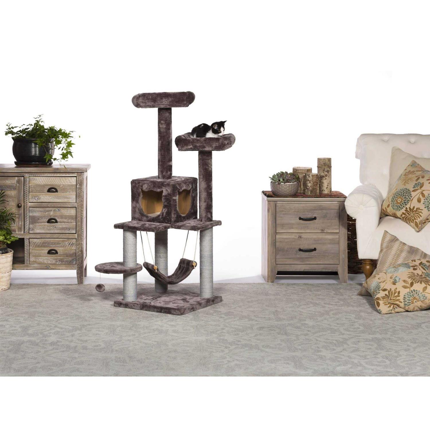 Prevue Pet Products Kitty Power Paws Party Tower - Nail Gallerys