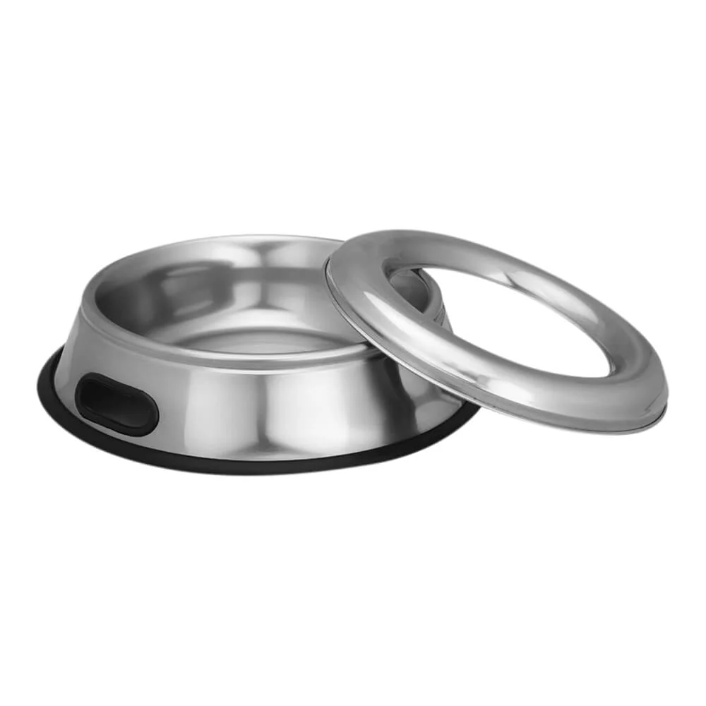 Stainless Steel Bowl, Non-Tip Splash Free - Nail Gallerys