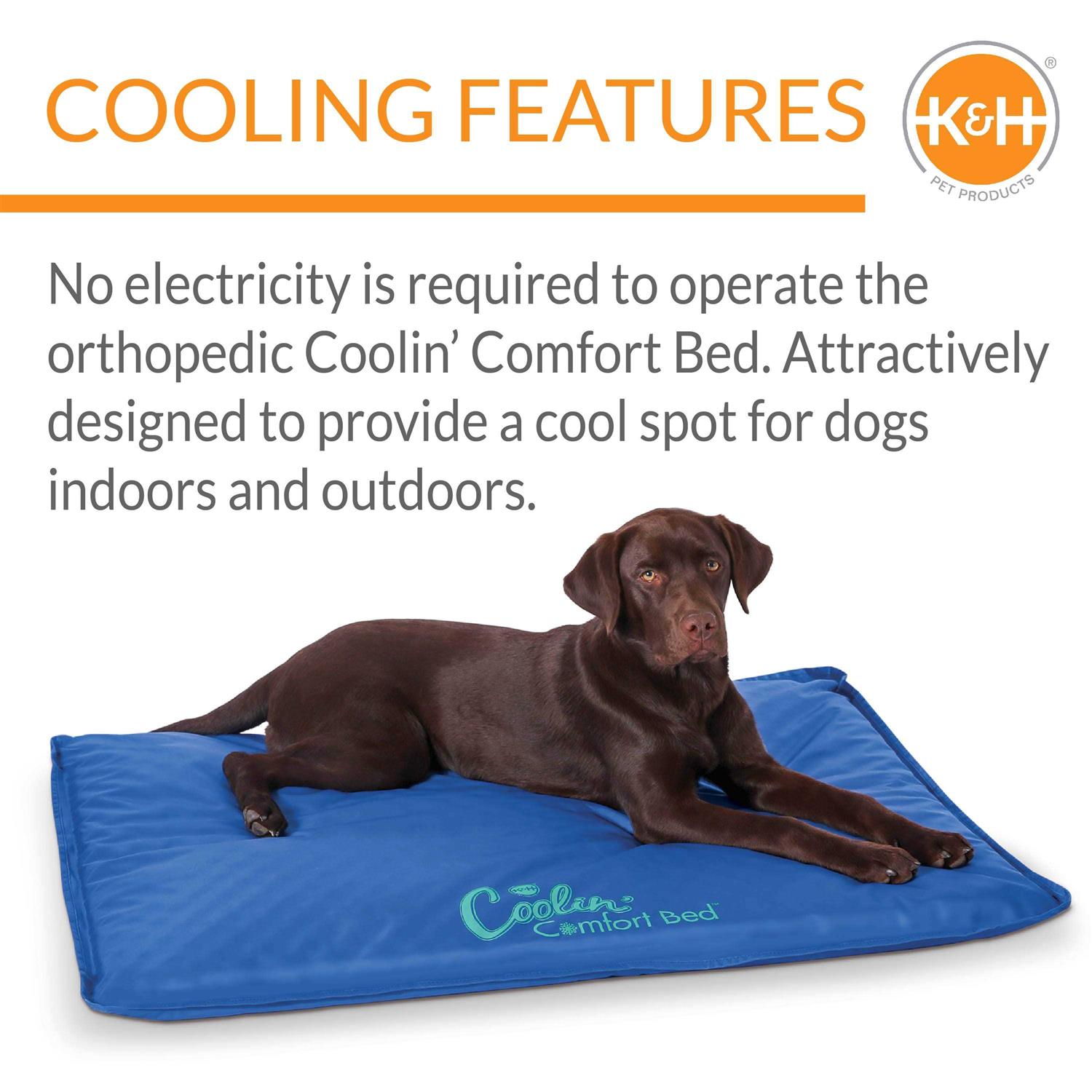 K&H Pet Products Coolin Comfort Bed - Nail Gallerys