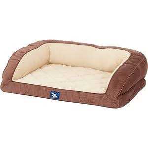 Serta Orthopedic Quilted Dog Cat Couch Bed - Nail Gallerys