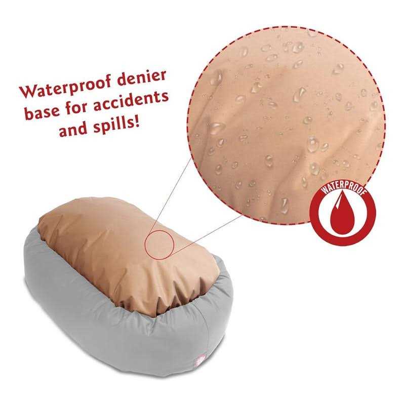 Majestic Pet Palette Heathered Sherpa Bagel Bolster Dog Bed - Nail Gallerys