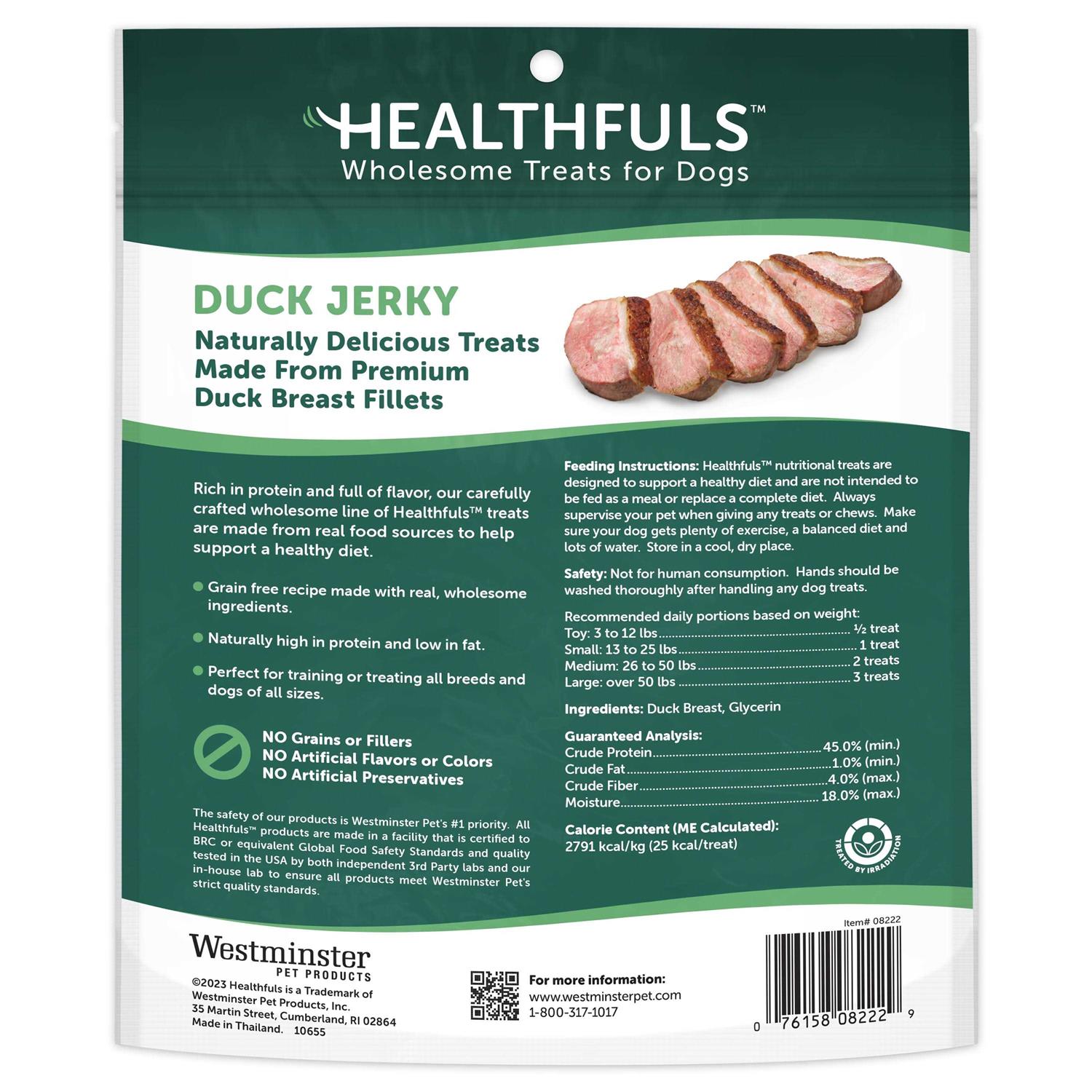 Ruffin It Chomp’ems Treats for Dogs, Homestyle, Duck Tenders Recipe – 16 oz - Nail Gallerys