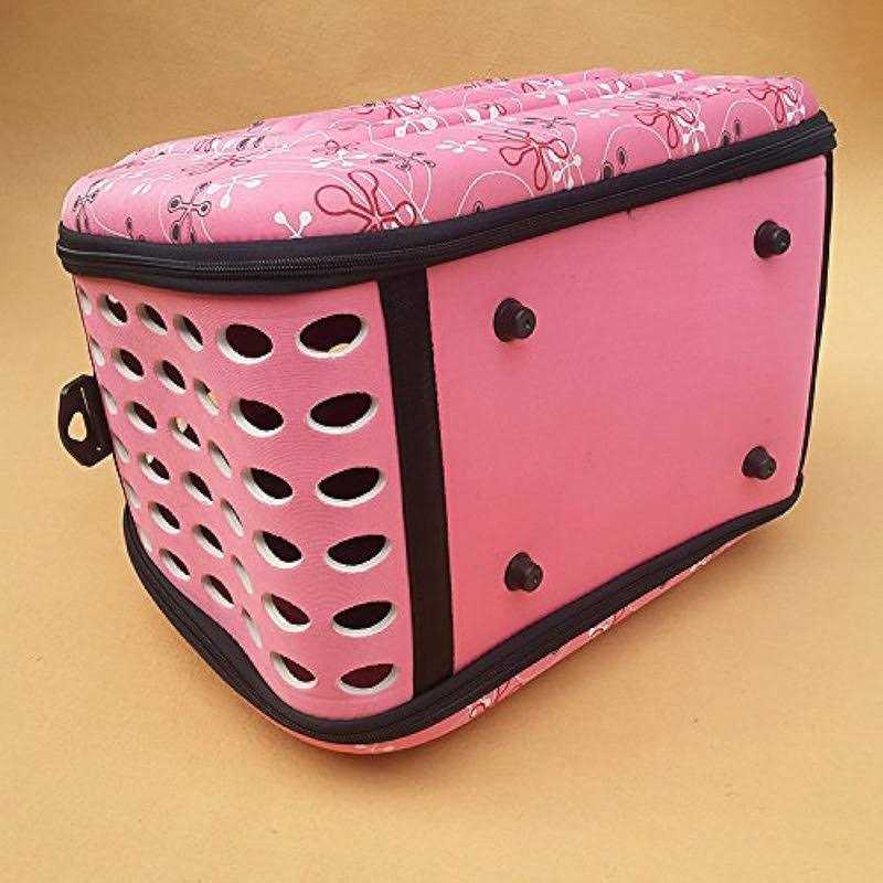 Petall Foldable Pet Dog Carrier Cage Collapsible Travel Kennel Portable Pet Carrier Outdoor Shoulder Bag for Puppy Dog Cat - Nail Gallerys