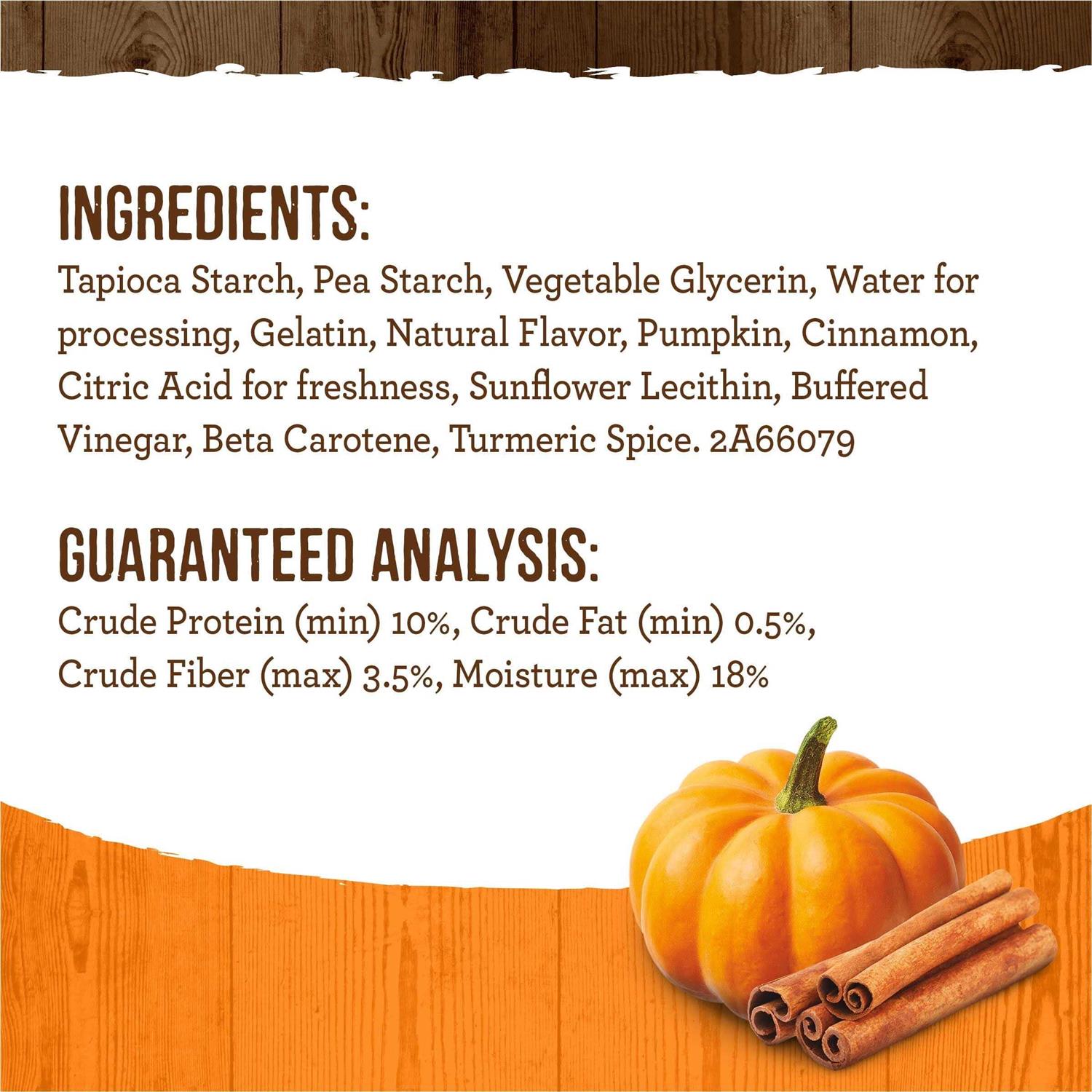 Merrick Dog Fresh Kisses Pumpkin Cinnamon - Nail Gallerys