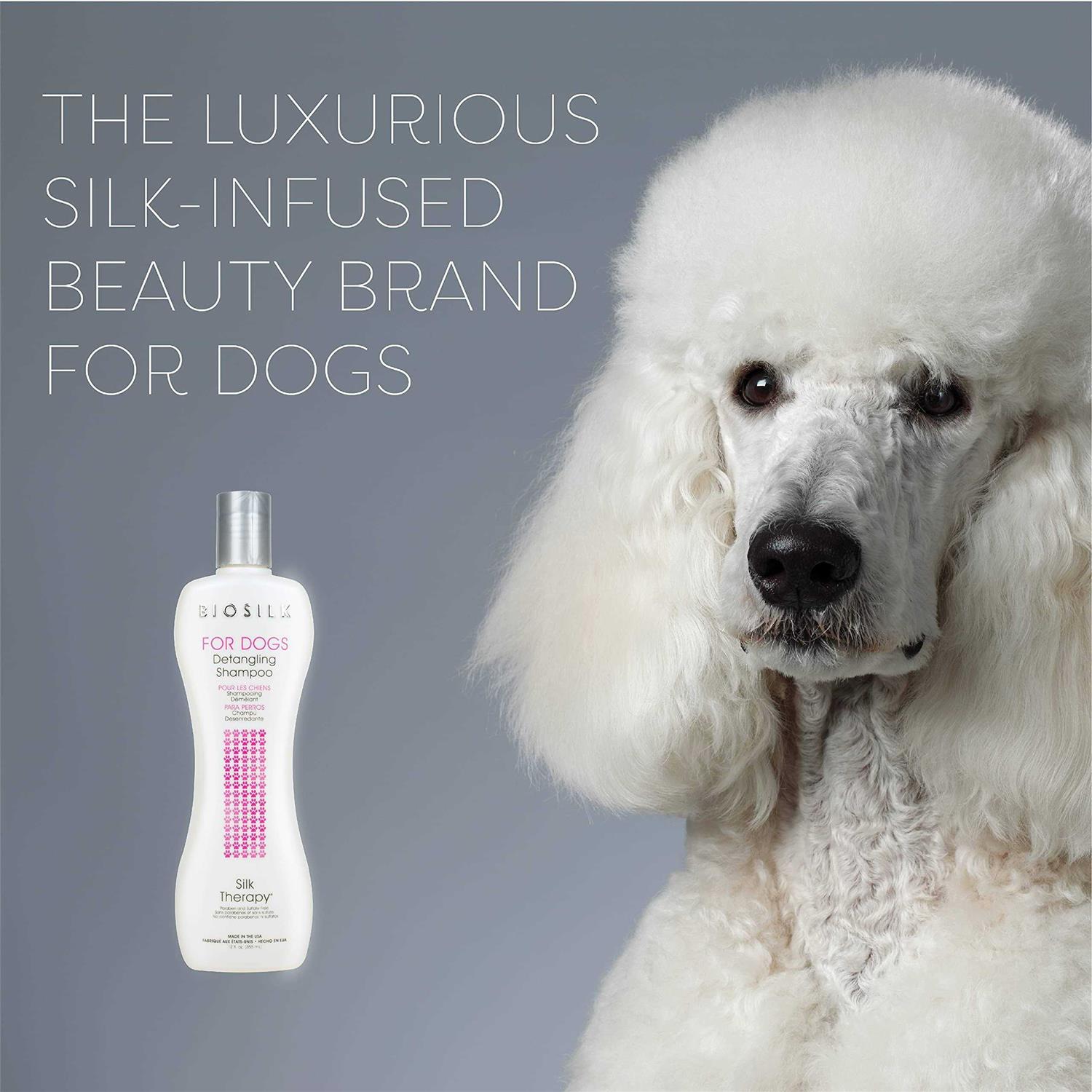 Biosilk for Dogs Silk Therapy Detangling Dog Shampoo - Nail Gallerys