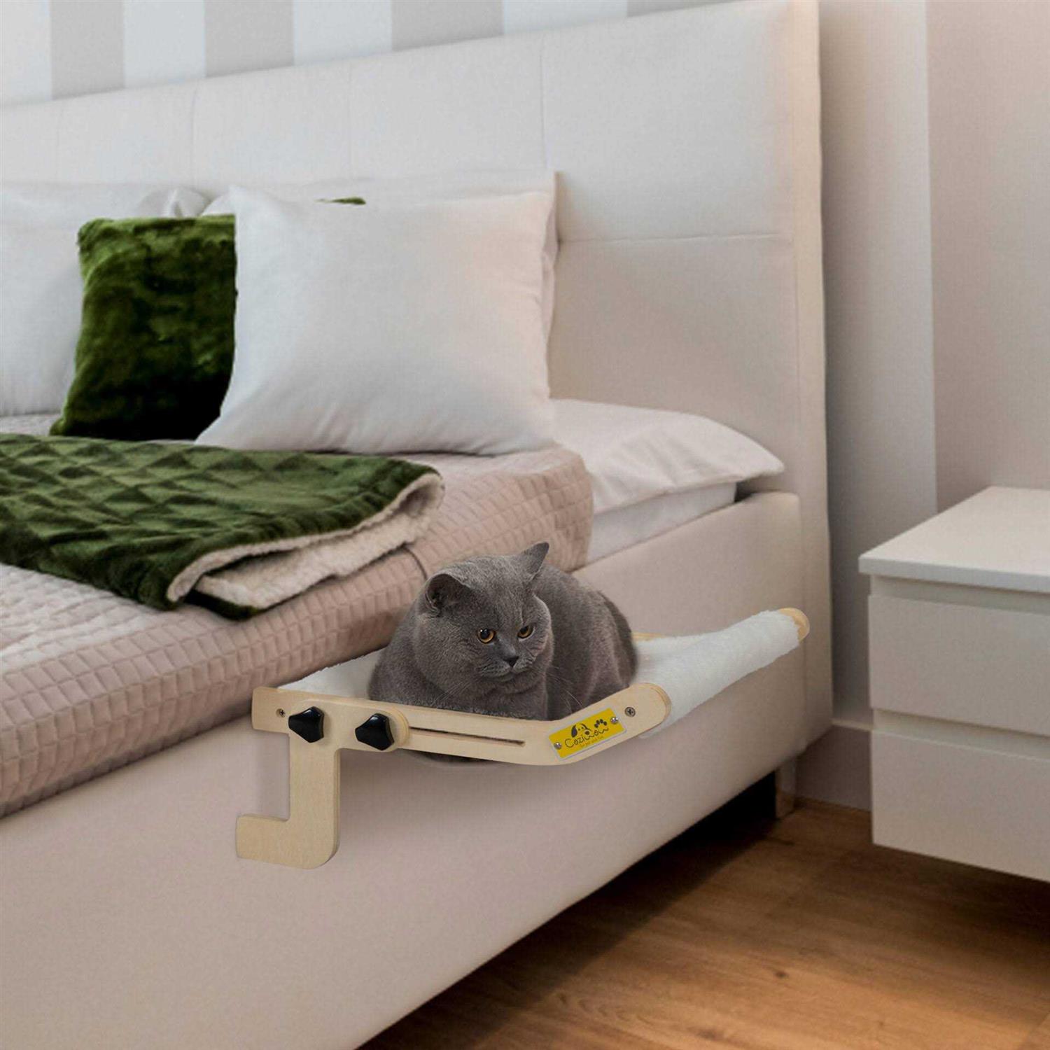 Coziwow Indoor Cat Hammock Cat Window Perch - Nail Gallerys