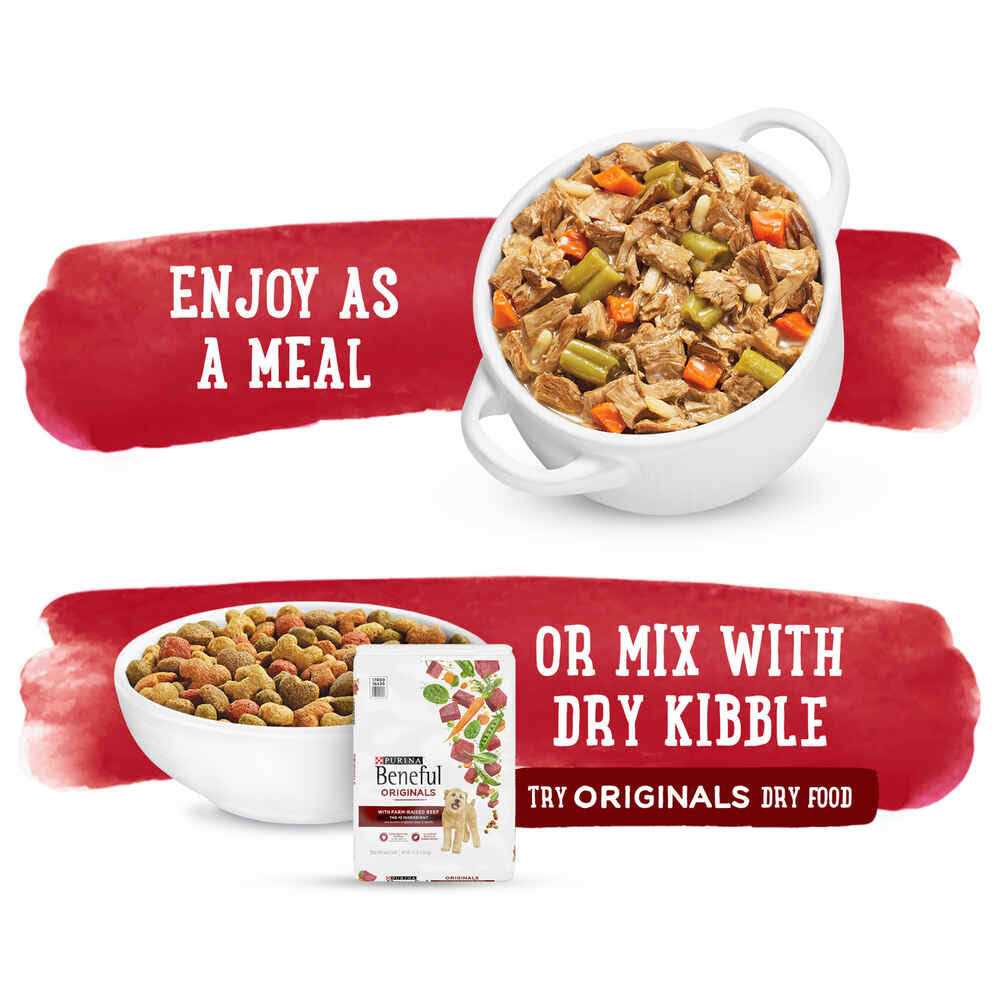Beneful Prepared Meals Beef & Chicken Medley Wet Dog Food - Nail Gallerys