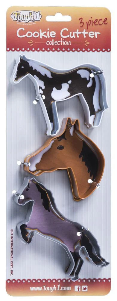 Tought1 3-Piece Metal Cookie Cutters Set - Nail Gallerys