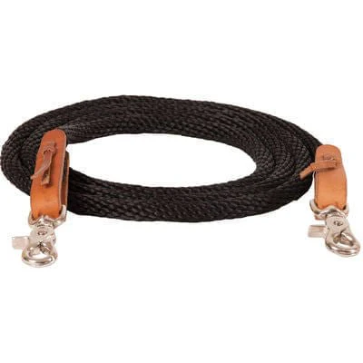 Mustang Round Braided Trail Reins - Nail Gallerys