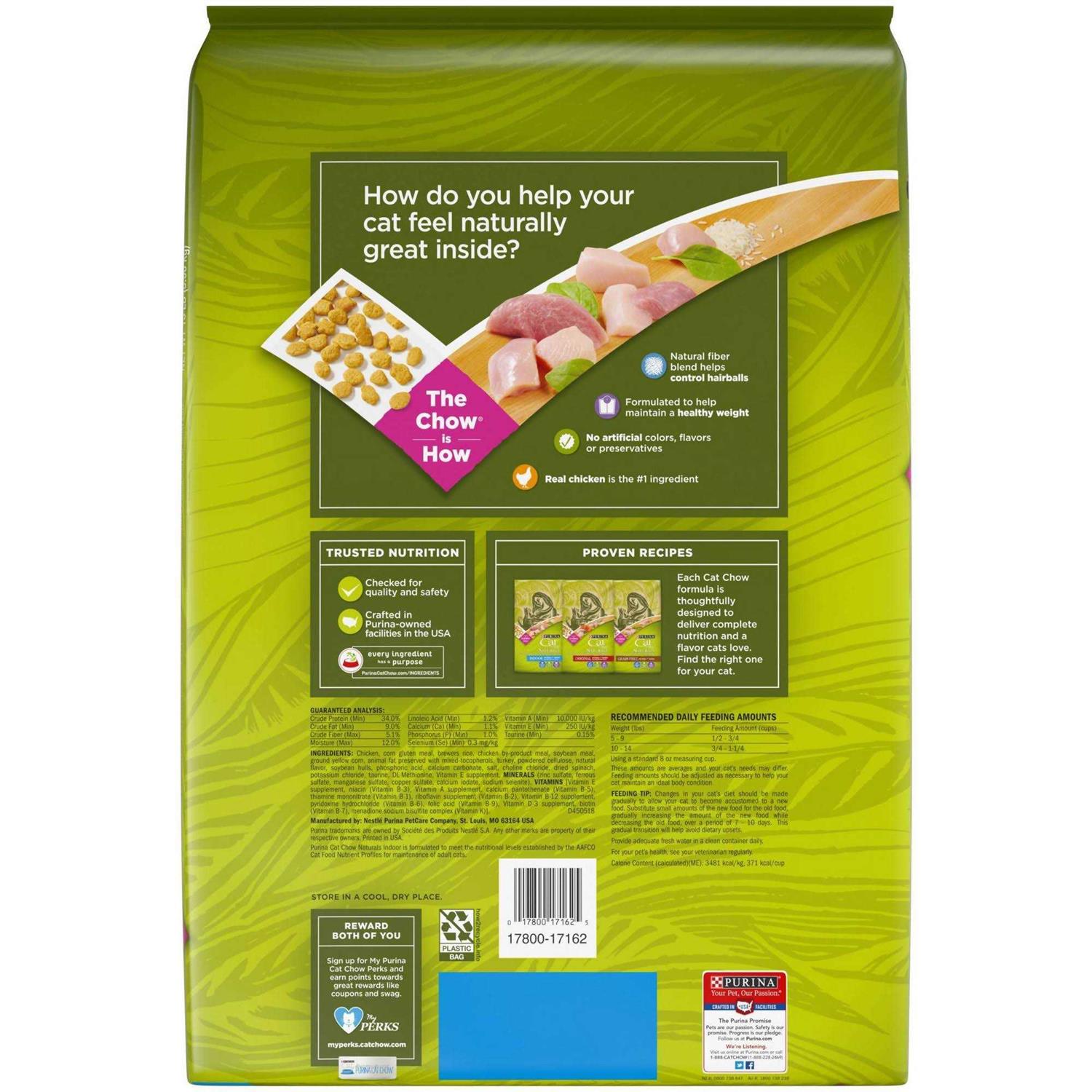 Purina Cat Chow Naturals Indoor Dry Cat Food - Nail Gallerys