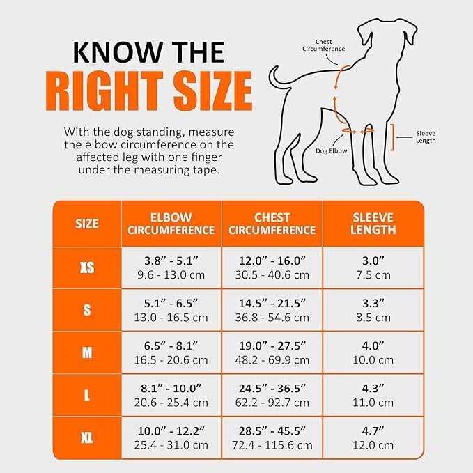 NeoAlly Dog Elbow Brace Protector Pads for Canine Elbow and Shoulder Support Elbow Hygroma - Nail Gallerys