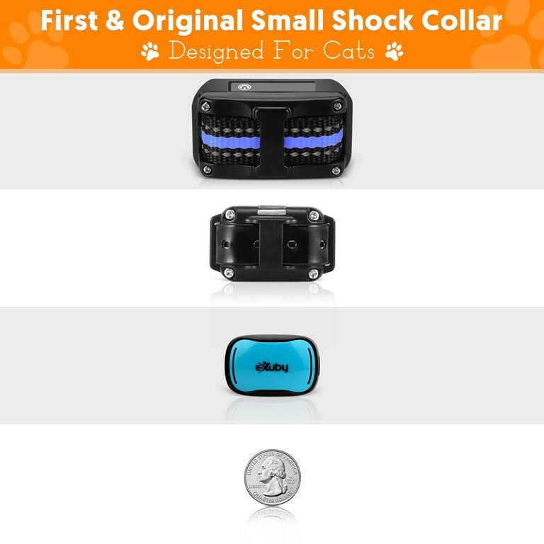 Exuby Small Cat Shock Collar w/ Remote Designed for Training Cats - Nail Gallerys