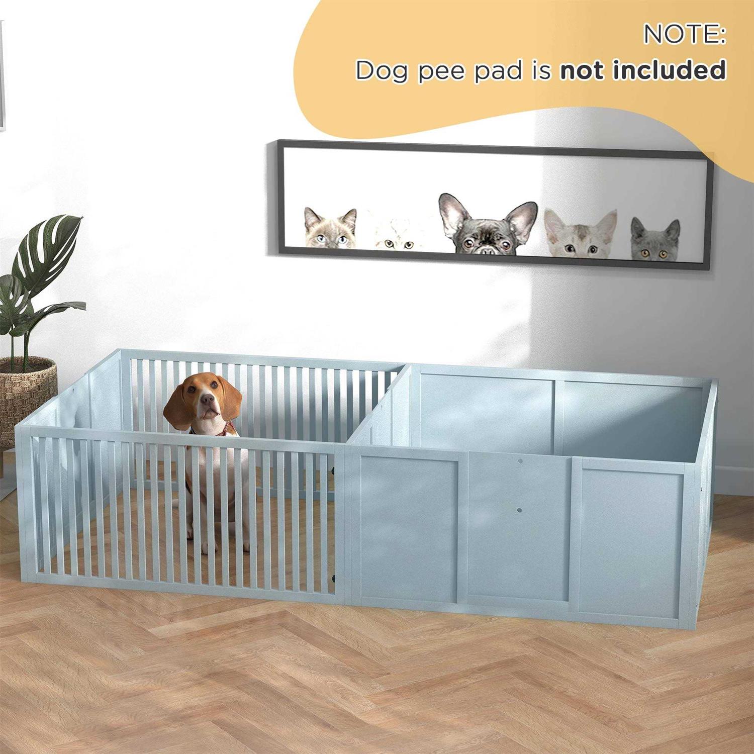Pawhut 81 x 40 Whelping Box for Dogs Built for Mother’s Comfort - Nail Gallerys