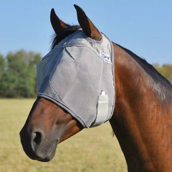 Cashel Crusader Standard Draft Horse Fly Mask - Nail Gallerys