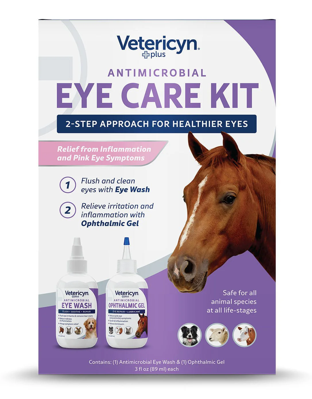 Vetericyn Plus Antimicrobial Eye Care Kit - Nail Gallerys