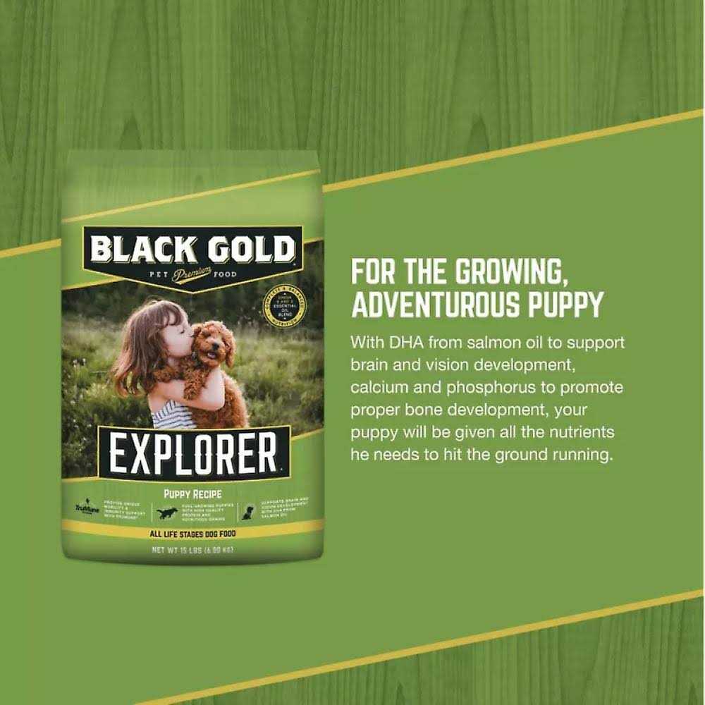 Black Gold Explorer Puppy Recipe Dry Dog Food - Nail Gallerys