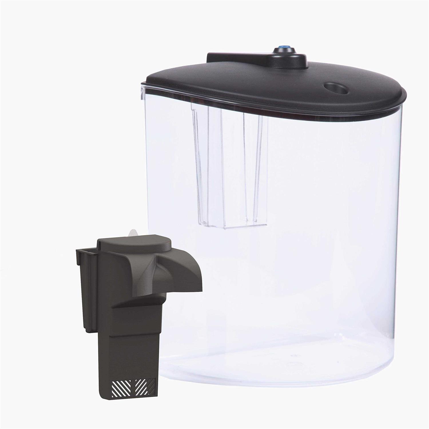 Koller Products AquaView 1.5-Gallon Fish Tank with LED Lighting and Power Filter - Nail Gallerys