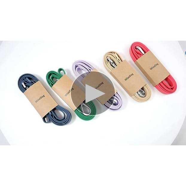 Wisedog Waterproof Dog Leash Standard Dog Leashes With 2 Hooks For Walking, Adjustable Lengths For Traffic Control Safety, Durable and Odor Proof - Nail Gallerys