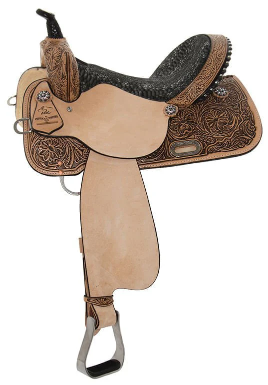 High Horse Jewel Barrel Saddle, Wide Tree - Nail Gallerys