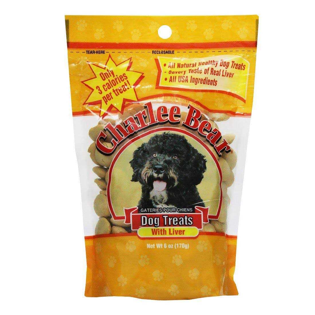 Charlee Bear Liver Dog Treats - Nail Gallerys
