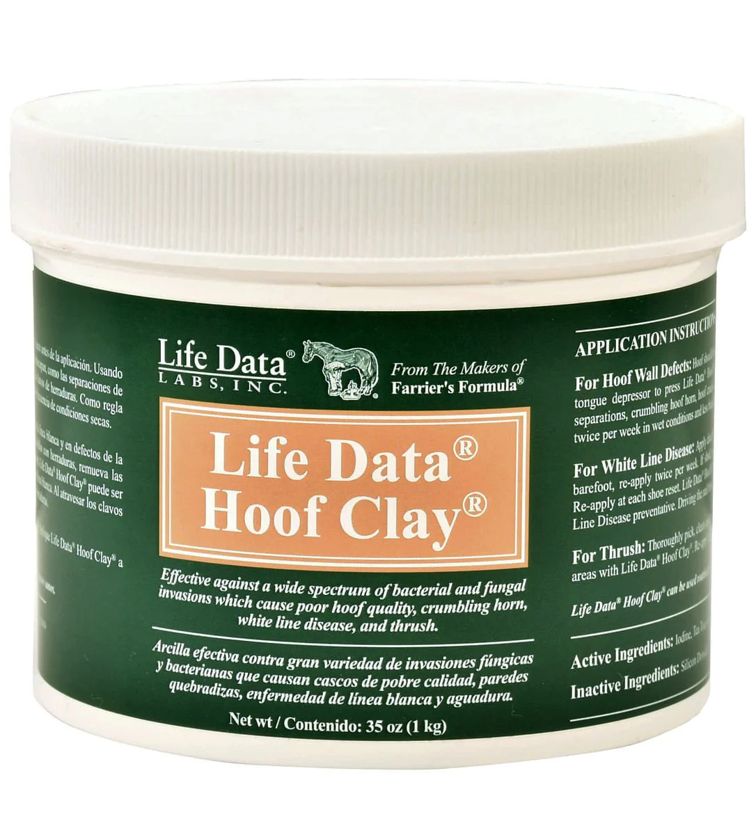 Life Data Hoof Clay, 35 oz - Nail Gallerys