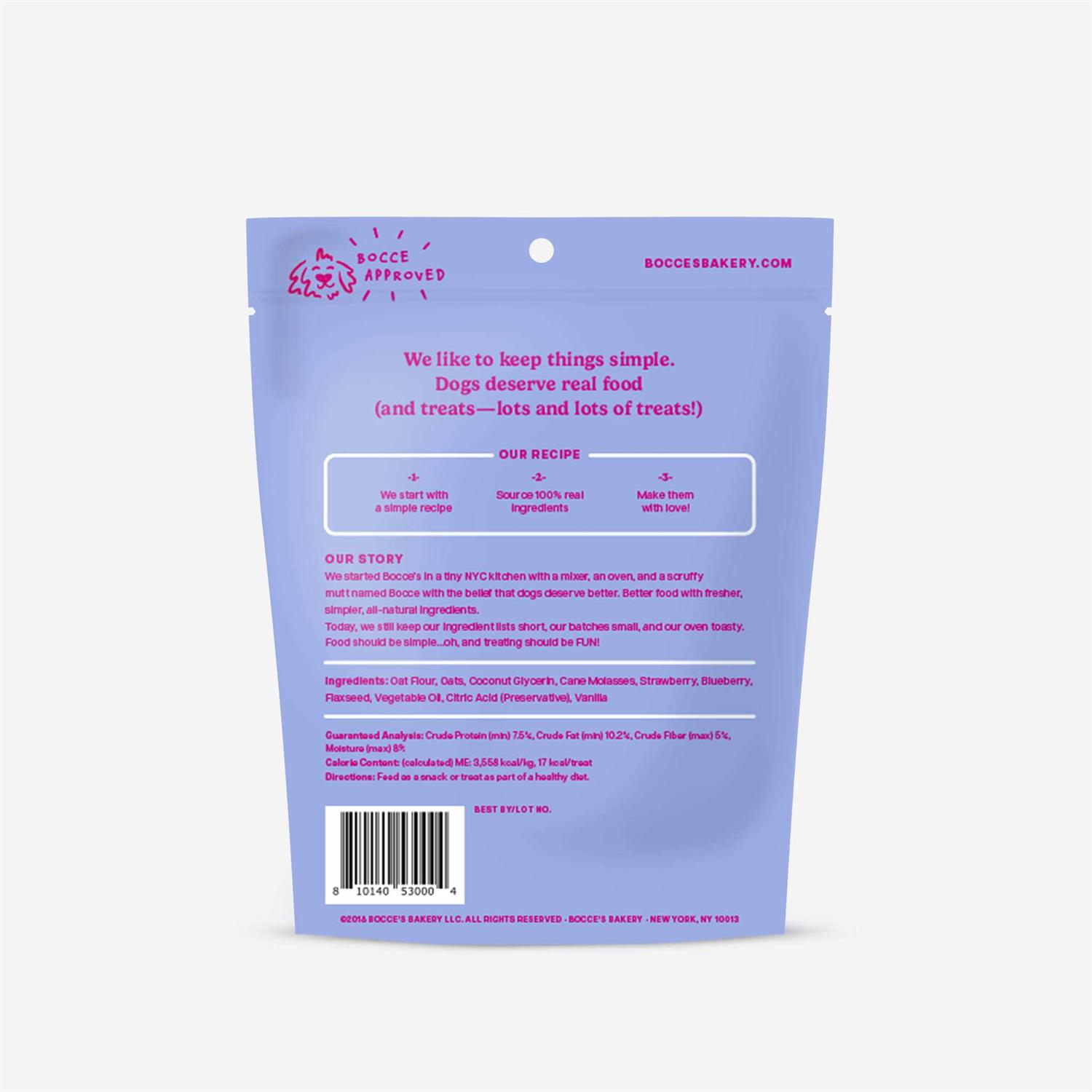 Bocce’s Bakery Pizza Our Heart Soft & Chewy Dog Treats - Nail Gallerys