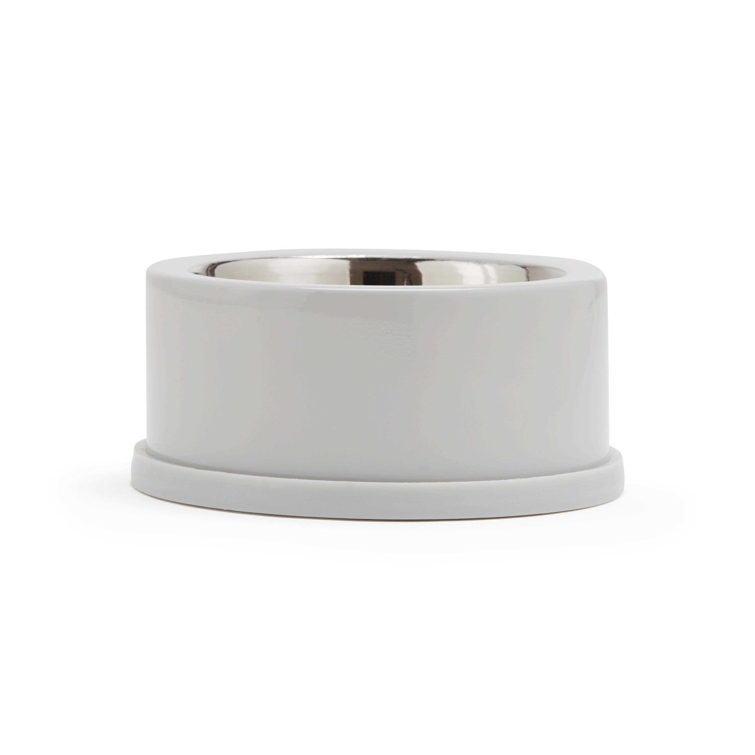 EveryYay Stainless-Steel Grey Dog Bowl - Nail Gallerys