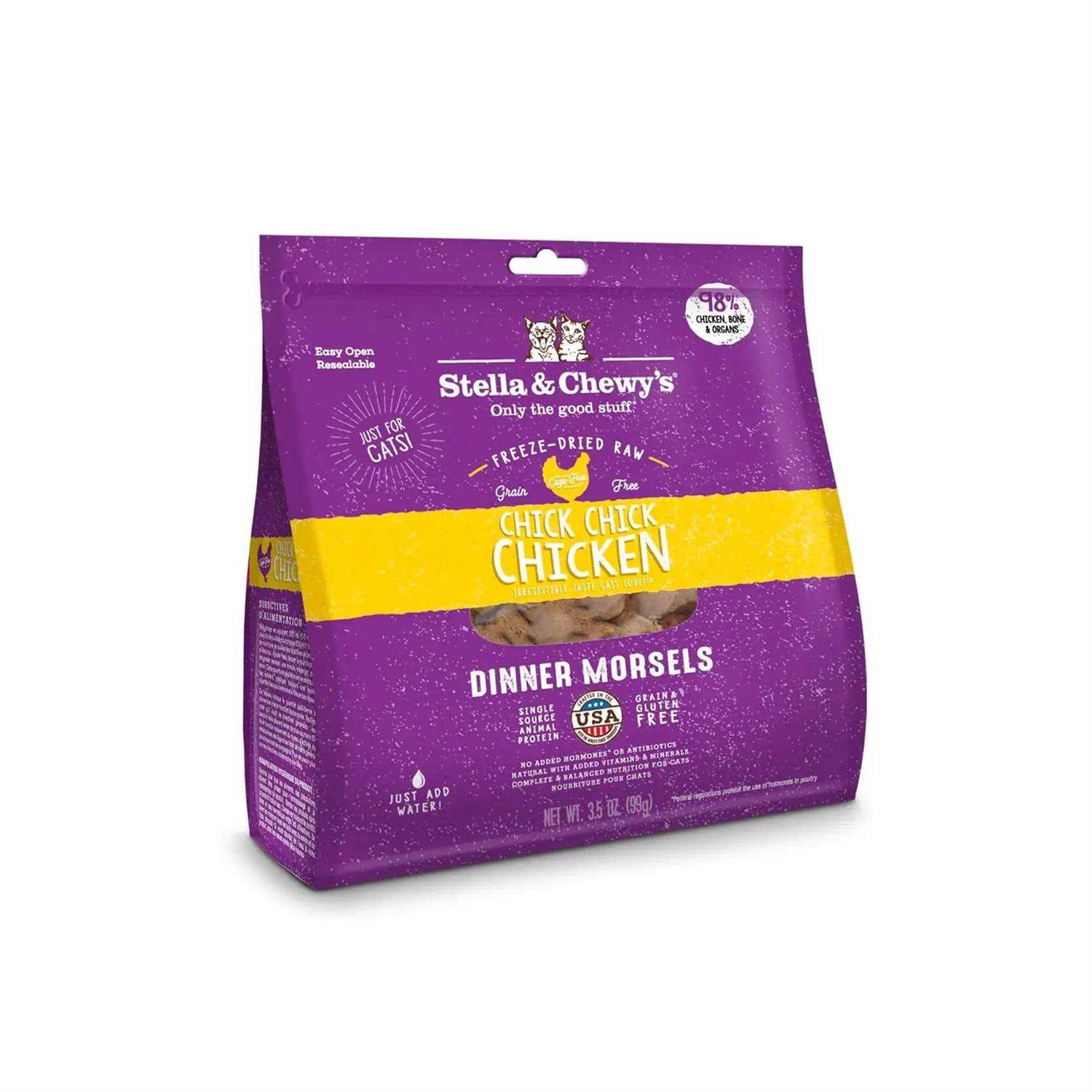 Stella & Chewy’s Chick Chick Chicken Dinner Freeze-Dried Cat Food - Nail Gallerys